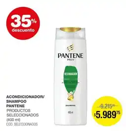 Atomo Conviene Pantene acondicionador/shampoo oferta