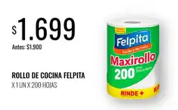 Supermercados Tadicor Felpita rollo de cocina oferta