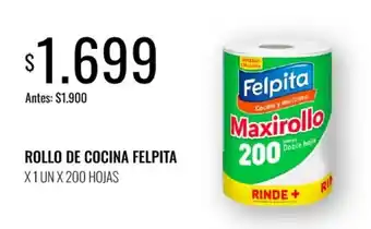 Supermercados Tadicor Felpita rollo de cocina oferta