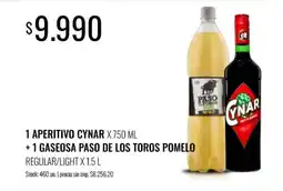 Supermercados Tadicor Cynar aperitivo oferta