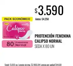 Supermercados Tadicor Calipso protectores normal oferta