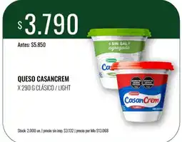 Super MAMI Casancrem queso clásico / light oferta