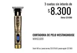 Supermercados Tadicor Westinghouse cortadora de pelo oferta