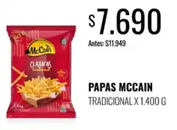 Super MAMI McCain papas tradicional oferta