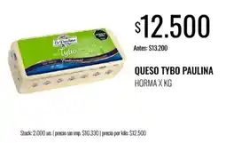 Super MAMI Tybo queso tradicional horma oferta