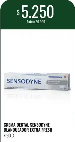 Super MAMI Sensodyne crema dental blanqueador extra fresh oferta