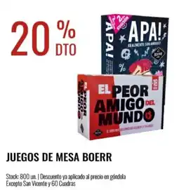 Super MAMI Juegos de mesa Boerr oferta
