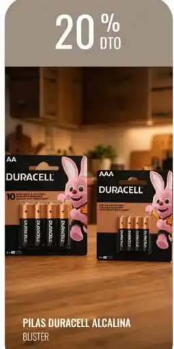 Super MAMI Duracell pilas alcalina oferta