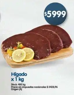 Supermercados Buenos Días Hígado oferta