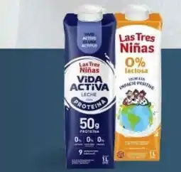 Supermercados Buenos Días Las tres niñas leche con proteína oferta