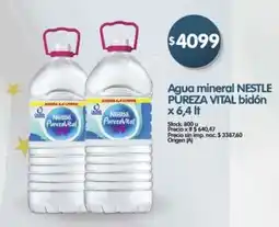 Supermercados Buenos Días Nestle agua mineral pureza vital oferta