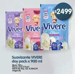 Supermercados Buenos Días Vivere suavizante doy pack oferta