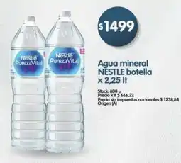 Supermercados Buenos Días Nestle agua mineral oferta