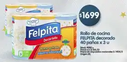Supermercados Buenos Días Felpita rollo de cocina decorado oferta