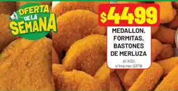 Almacor Medallon, formitas, bastones de merluza oferta