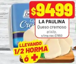 Almacor La paulina queso cremoso oferta