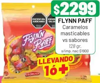 Almacor Flynn paff caramelos masticables vs sabores oferta