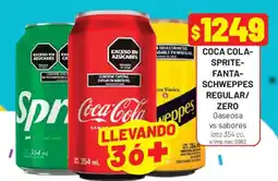 Almacor Coca cola-sprite-fanta-schweppes regular/zero oferta