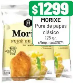 Almacor Morixe pure de papas clásico oferta