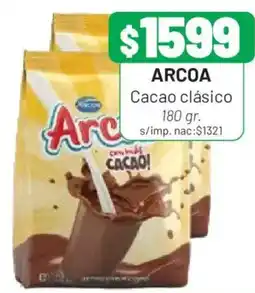 Almacor Arcoa cacao clásico oferta