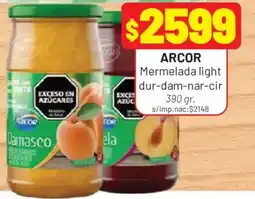 Almacor Arcor mermelada light dur-dam-nar-cir oferta