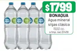 Almacor Bonaqua agua mineral s/gas clásica oferta