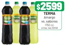 Almacor Terma amargo vs. sabores oferta