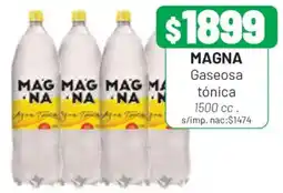 Almacor Magna gaseosa tónica oferta