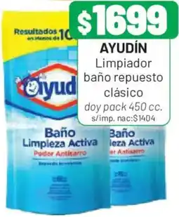 Almacor Ayudín limpiador baño repuesto clásico oferta