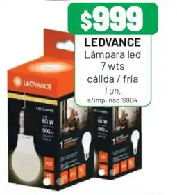 Almacor Ledvance lampara led oferta