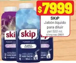Almacor Skip jabón líquido para diluir oferta