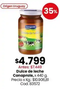 Coto Origen - dulce de leche oferta