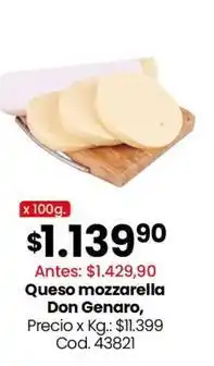 Coto Queso mozzarella oferta