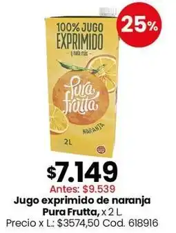 Coto Jugo exprimido de naranja oferta