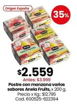 Coto Origen - postre con manzana varios sabores oferta