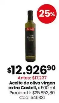 Coto Castell - aceite de oliva virgen extra oferta