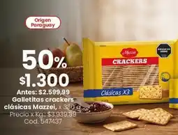 Coto Origen - galletitas crackers clásicas oferta
