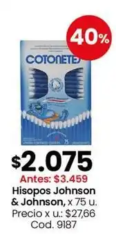 Coto Hisopos oferta
