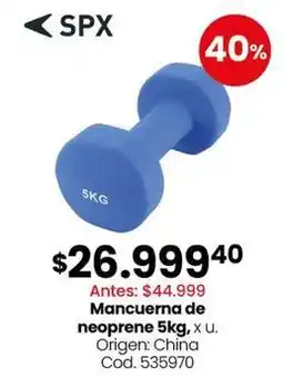 Coto Origen - mancuerna 5kg oferta
