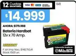 Changomas Batería oferta