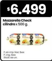 Changomas Mozzarella check cilindro oferta