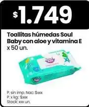 Changomas Toallitas húmedas oferta