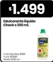 Changomas Edulcorante líquido oferta