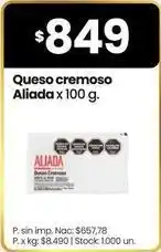 Changomas Queso cremoso oferta