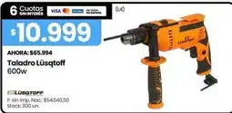 Changomas Taladro 600w oferta