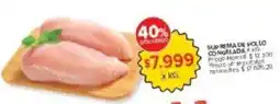 Carrefour Suprema de pollo congelada oferta
