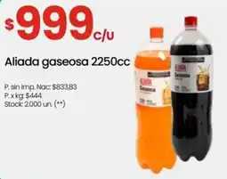 Punto Mayorista Aliada gaseosa oferta