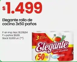 Punto Mayorista Elegante rollo de cocina oferta