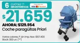 Punto Mayorista Priori coche paragüitas oferta