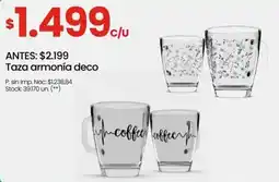 Punto Mayorista Taza armonía deco oferta